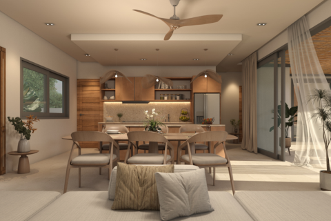 Вилла в Самуи, Таиланд с 3 спальнями  № 164177 - фото 4