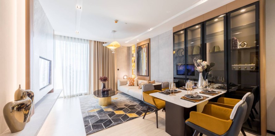 Condo à Bangkok, Thaïlande, 2 chambres  № 180455