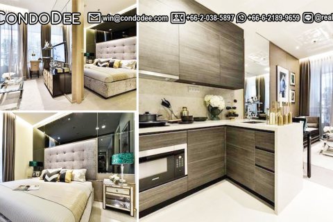 Condo à Watthana, Bangkok, Thaïlande, 1 chambre  № 200542