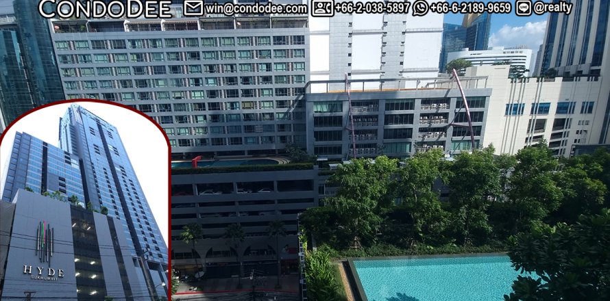 Condo à Watthana, Bangkok, Thaïlande, 2 chambres № 200545