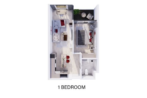 Condo sur Nai Harn Beach, Thaïlande, 1 chambre  № 165328 - photo 24