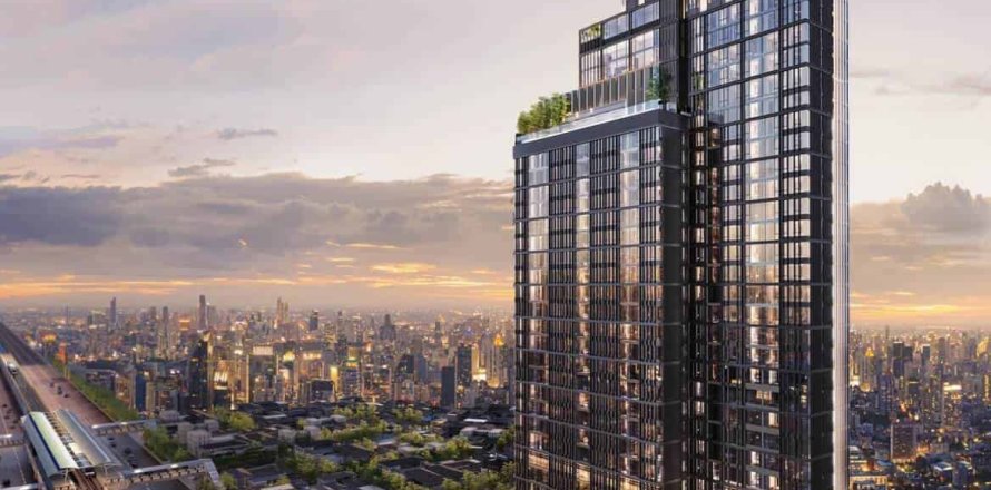 Пентхаус в Бангкоке, Таиланд с 3 спальнями  № 166711