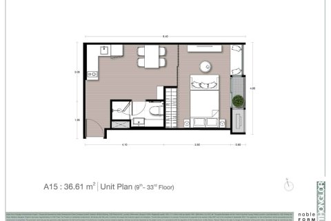 Condo in Bangkok, Thailand, 2 bedrooms  № 166655 - photo 13