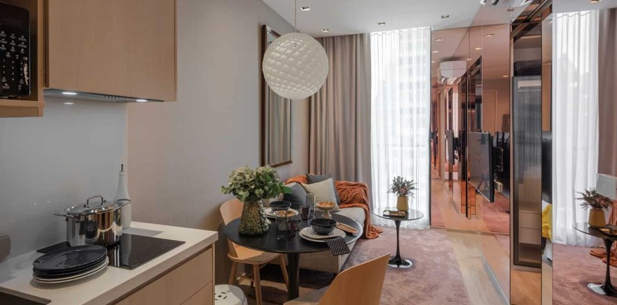 Condo à Bangkok, Thaïlande, 2 chambres  № 166657