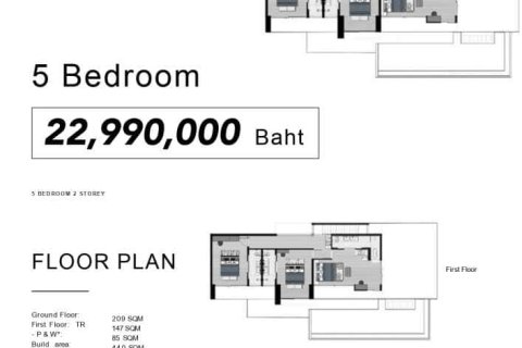 Villa in Ko Kaeo, Thailand 5 bedrooms № 165858 - photo 6