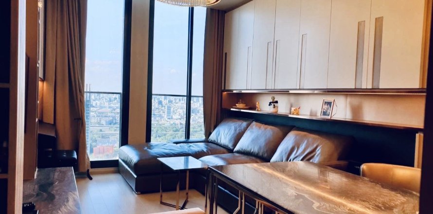 Condo à Pathum Wan, Bangkok, Thaïlande, 2 chambres № 162938