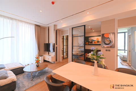 Condo à Bangkok, Thaïlande, 2 chambres  № 185425