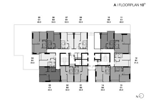 Condo à Bangkok, Thaïlande, 2 chambres  № 166944 - photo 10