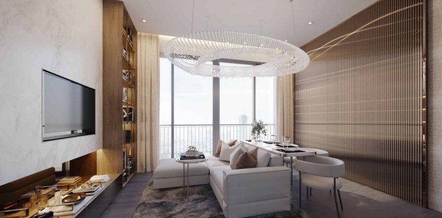 Condo à Bangkok, Thaïlande, 2 chambres  № 166944