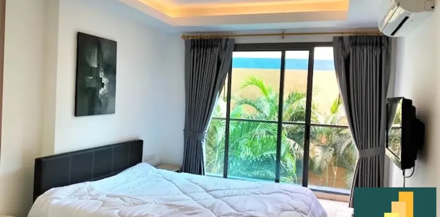 Estudio en el condominio en Jomtien Beach, Pattaya, Tailandia № 210970