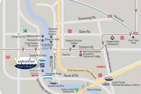 Пентхаус в Тхонбури, Бангкок, Таиланд с 6 спальнями  № 134074 - фото 7