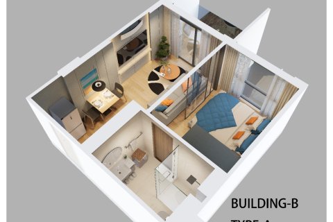 Condo à Phuket, Thaïlande, 1 chambre  № 165289 - photo 13