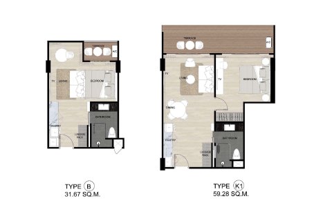 Condo in Phuket, Thailand, 1 bedroom № 165287 - photo 16