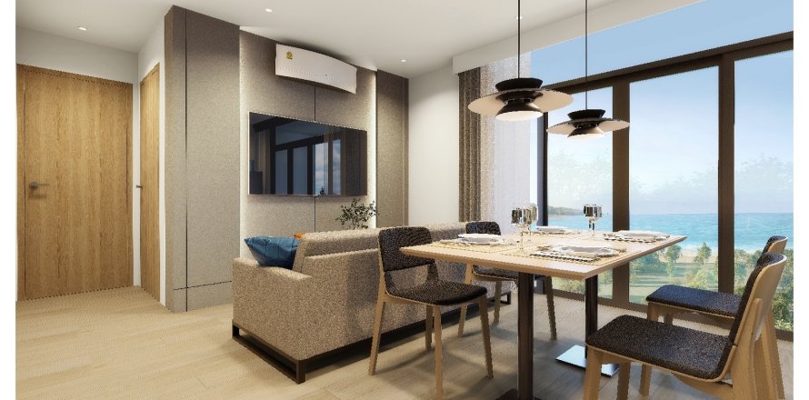 Condo à Phuket, Thaïlande, 1 chambre  № 165288