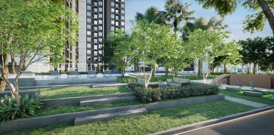 Condo à Bangkok, Thaïlande, 2 chambres  № 166620