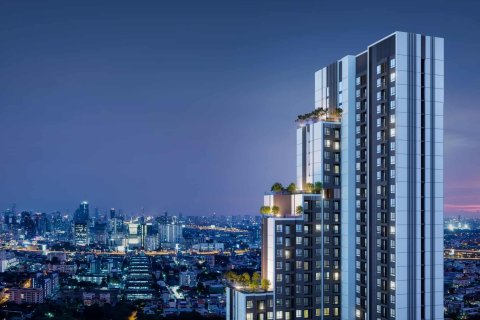 Condo à Bangkok, Thaïlande, 2 chambres  № 166618