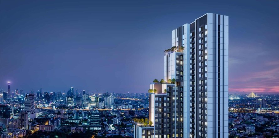 Condo à Bangkok, Thaïlande, 2 chambres  № 166618