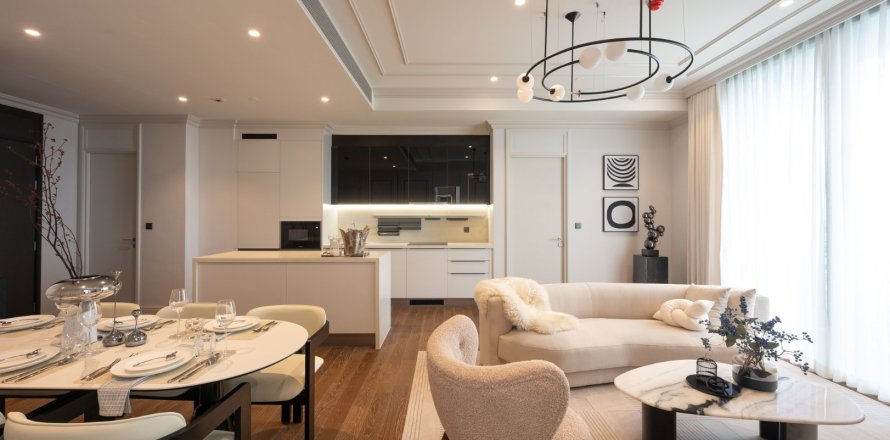 Condo à Pathum Wan, Bangkok, Thaïlande, 3 chambres  № 171425