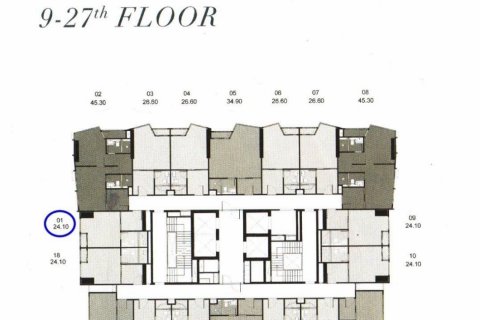 Studio in the Condo in Khlong Toei, Bangkok, Thailand  № 146254 - photo 7