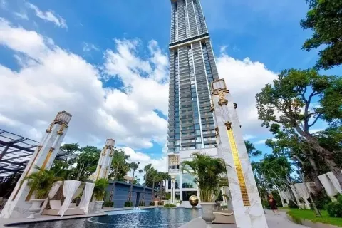 Studio dans le Condo à Pattaya, Thaïlande  № 146021 - photo 9