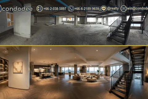 Condo à Watthana, Bangkok, Thaïlande, 4 chambres  № 201158 - photo 3