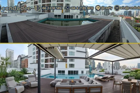 Condo à Watthana, Bangkok, Thaïlande, 4 chambres  № 201158 - photo 2