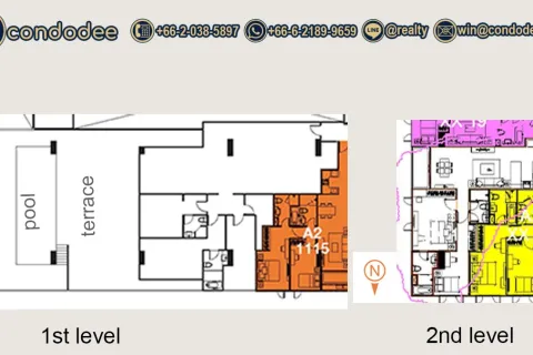 Condo à Watthana, Bangkok, Thaïlande, 4 chambres  № 201158 - photo 9