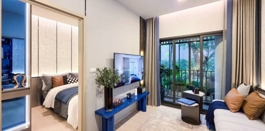 Condo in Khlong Toei, Bangkok, Thailand, 1 bedroom  № 134741