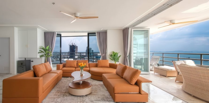 Квартира в Паттайе, Таиланд с 3 комнатами  № 173072