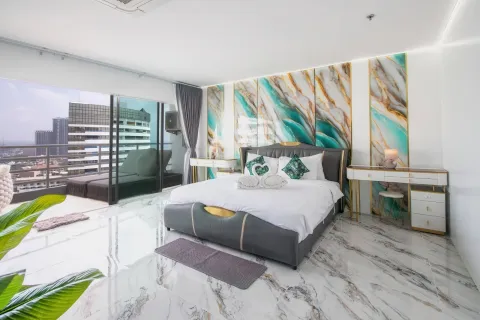 Квартира в Паттайе, Таиланд с 3 комнатами  № 173072 - фото 19