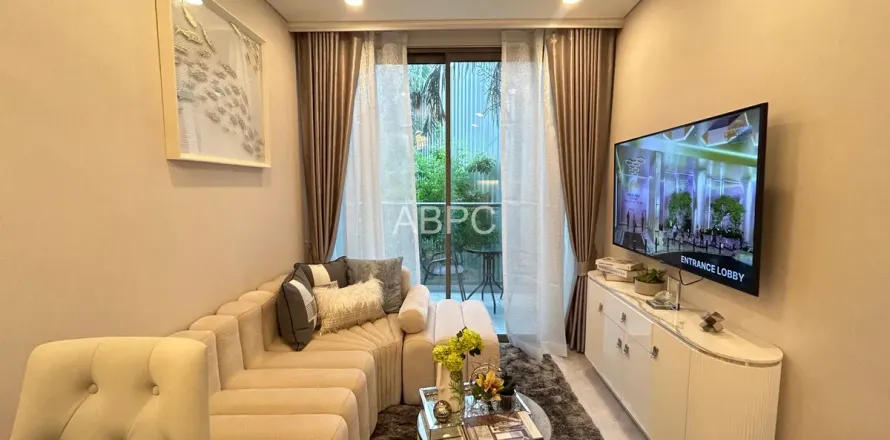 Condominio de 1 dormitorio en Jomtien Beach, Pattaya, Tailandia № 212096