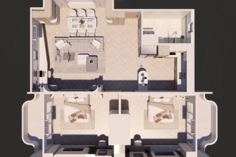 Кондоминиум с 2 спальнями в Чиангмае, Таиланд № 159062 - фото 29