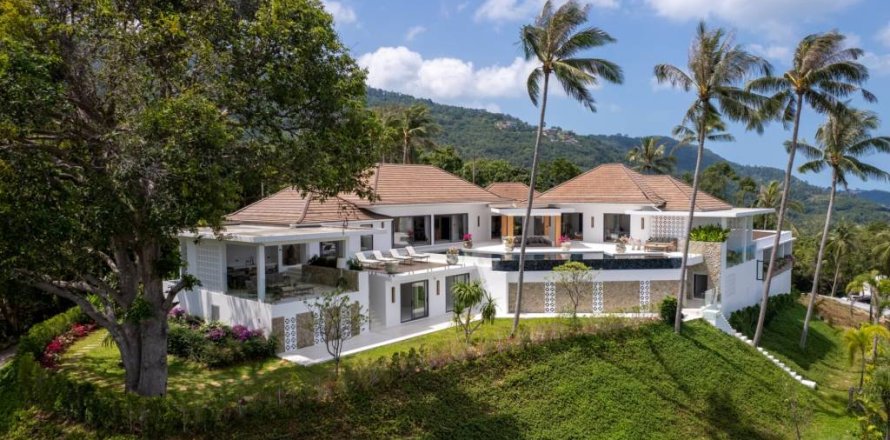 Вилла в Сураттхани, Таиланд с 4 спальнями  № 172953