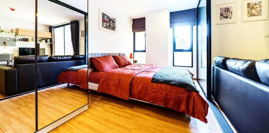 Studio dans le Condo à Bang Kho Laem, Bangkok, Thaïlande  № 163427