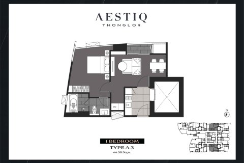 Condo in Bangkok, Thailand, 1 bedroom  № 165644 - photo 10