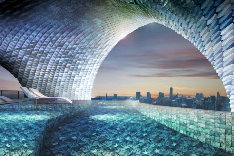 Condo à Bangkok, Thaïlande, 1 chambre № 165645 - photo 7