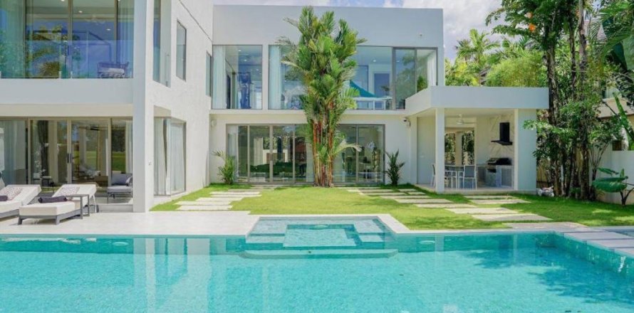 Вилла в Банг Тао, Таиланд с 6 спальнями  № 157819