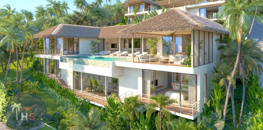 Villa in Ko Samui, Thailand 5 rooms № 179929
