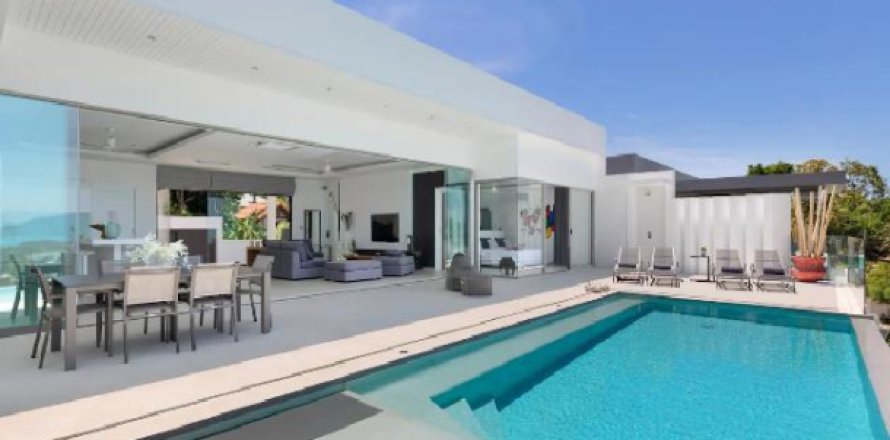 Villa à Ko Samui, Thaïlande 4 chambres № 194343