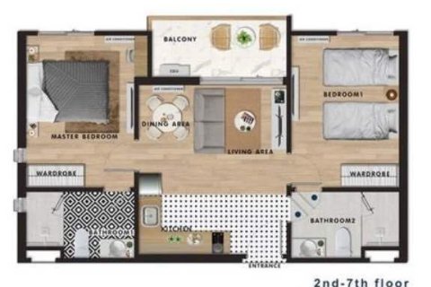 Appartement à Phuket, Thaïlande 2 chambres № 137226 - photo 17