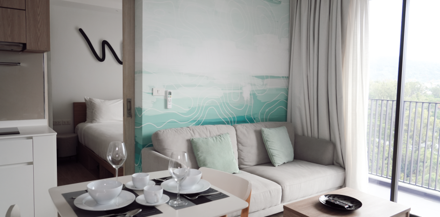 Condo à Phuket, Thaïlande, 2 chambres  № 144914