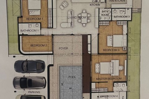 Villa in Hua Hin, Thailand 4 bedrooms № 169906 - photo 23