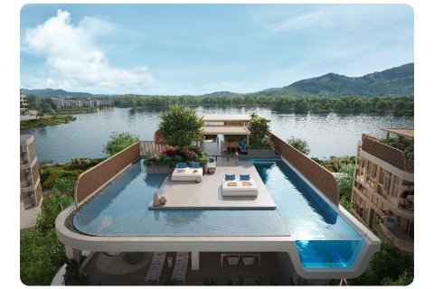 Condo à Bang Tao, Thaïlande, 4 chambres  № 170152