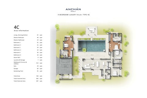 Villa sur Layan Beach, Thaïlande 4 chambres № 170156 - photo 9