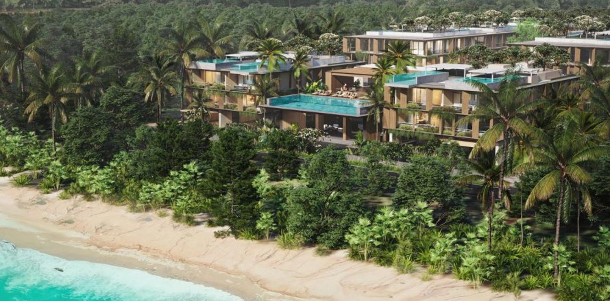 Квартира в Пхукете, Таиланд с 2 комнатами  № 150739