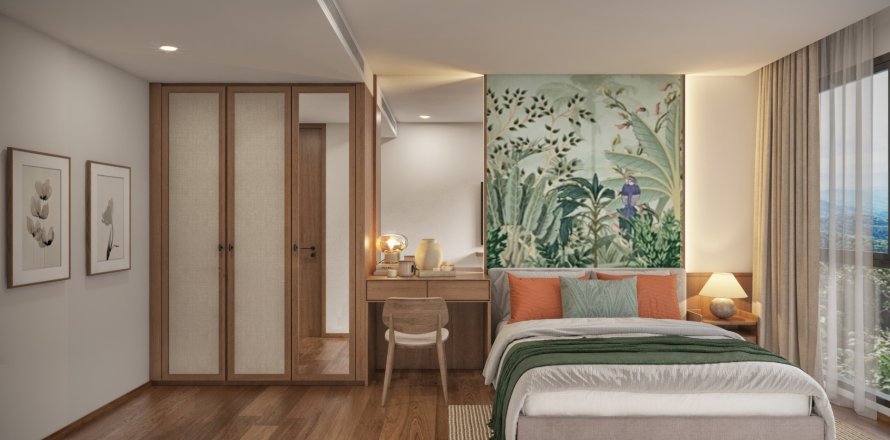 Квартира в VIP Tropika Phase 1, Пхукет, Таиланд с 2 комнатами  № 162373