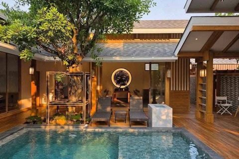 Вилла в Чиангмае, Таиланд с 3 спальнями  № 142074 - фото 26