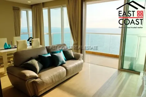Condo sur Jomtien Beach, Pattaya, Thaïlande, 2 chambres  № 213431
