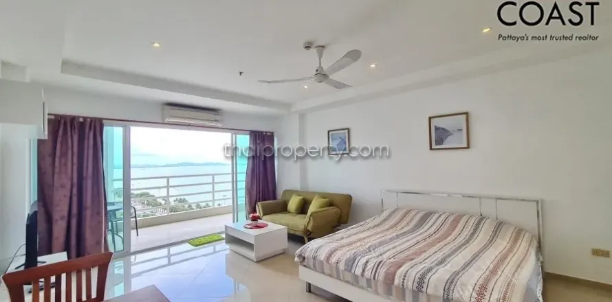 Estudio en el condominio en Jomtien Beach, Pattaya, Tailandia № 213433