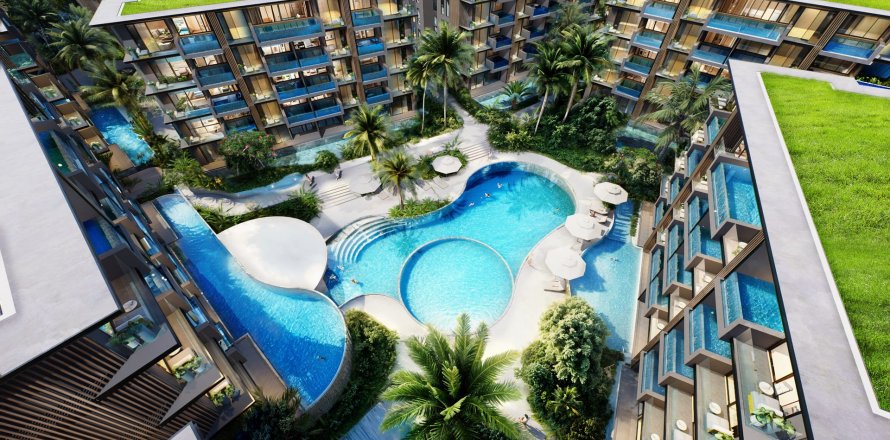 Квартира в ABOV Patong, Кату, Таиланд с 1 спальней № 144348